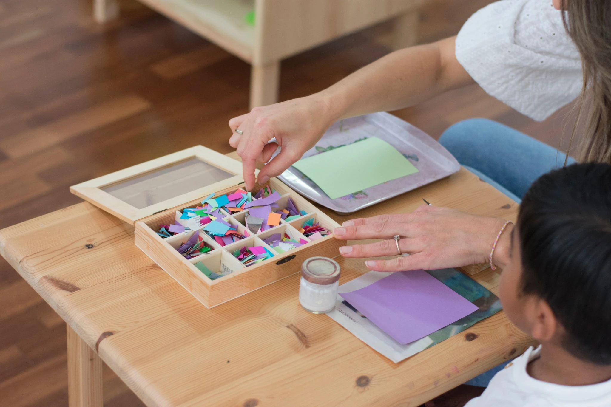 Ambiente bilingüe Montessori en Montessori Tafira